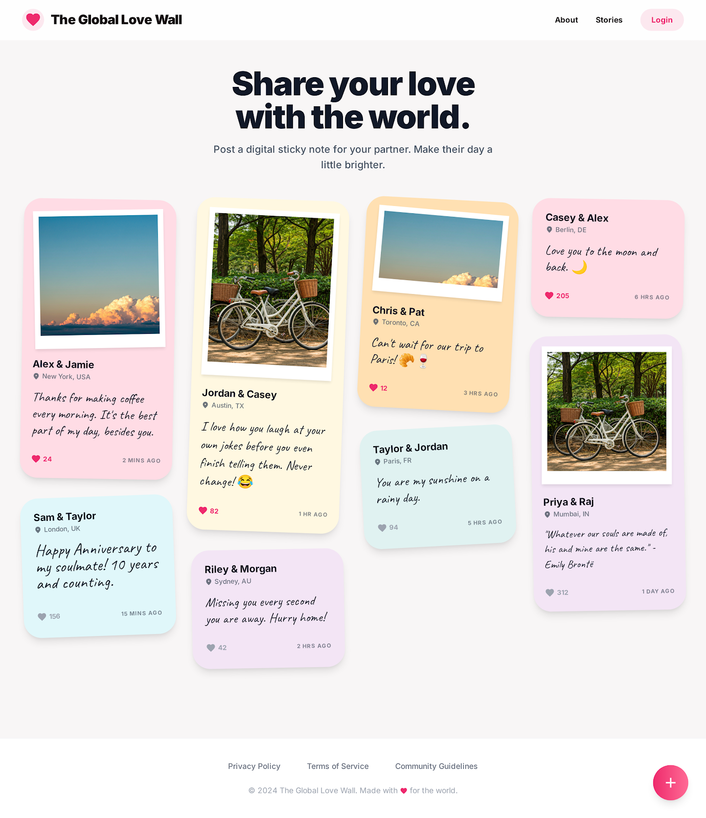 The Global Love Wall